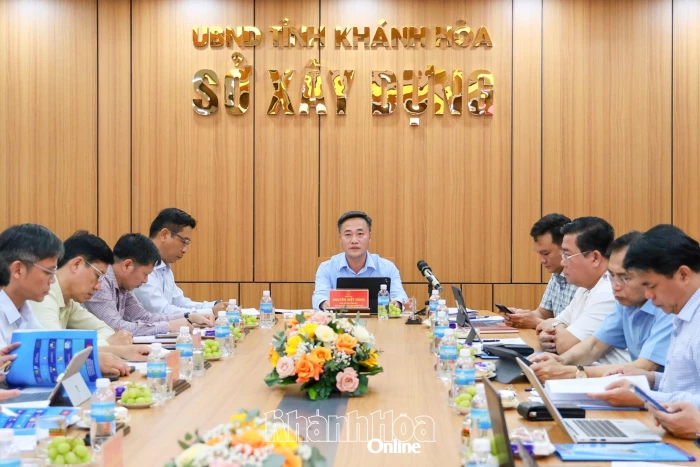Chủ tịch UBND tỉnh Nguyễn Việt Hùng yêu cầu Sở Xây dựng tập trung hoàn thành nhiệm vụ năm 2026