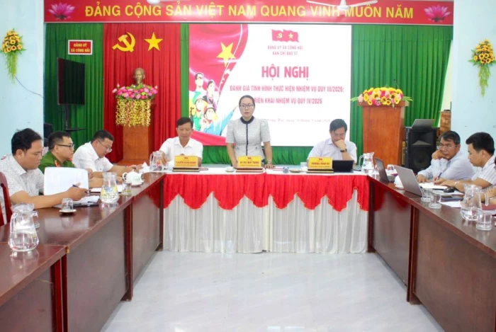 Xã Công Hải đẩy mạnh chuyển đổi số