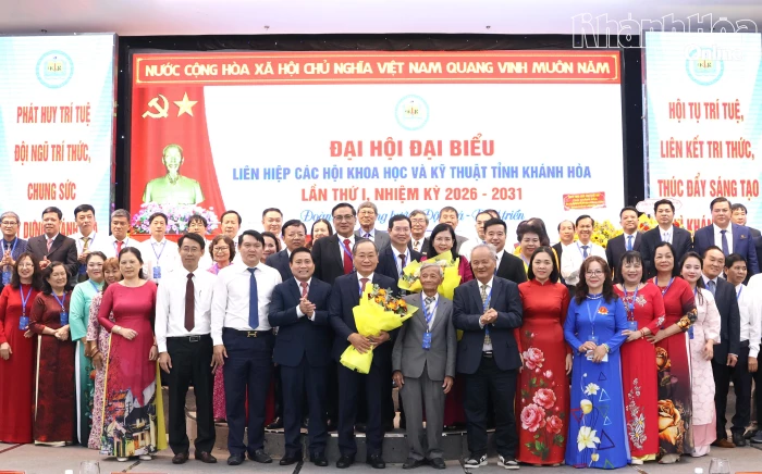 Đại hội đại biểu Liên hiệp các Hội Khoa học và Kỹ thuật tỉnh Khánh Hòa lần thứ I, nhiệm kỳ 2026 - 2031