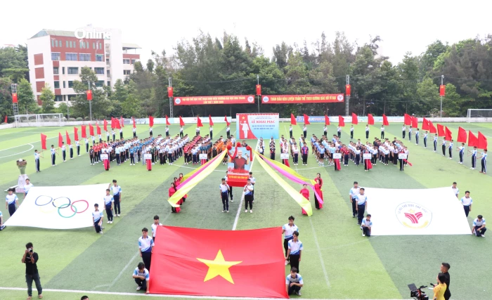 Gần 1.000 vận động viên tham gia Đại hội Thể dục thể thao sinh viên Trường Đại học Nha Trang