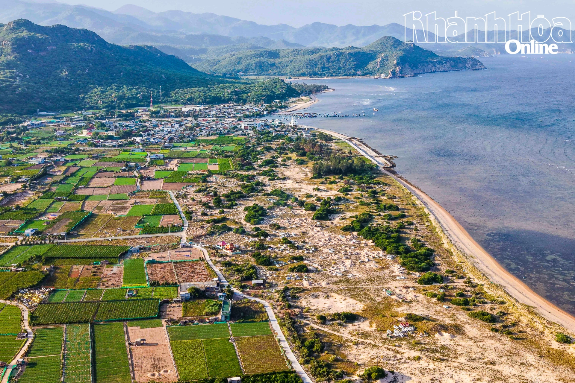 Vùng lõi nơi được chọn xây dựng Nhà máy Điện hạt nhân Ninh Thuận 2 (xã Vĩnh Hải).