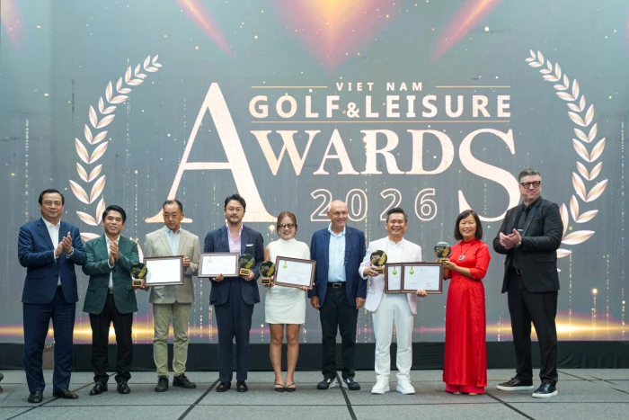 Hai sân golf của KN Holdings được vinh danh tại Vietnam Golf & Leisure Awards 2026