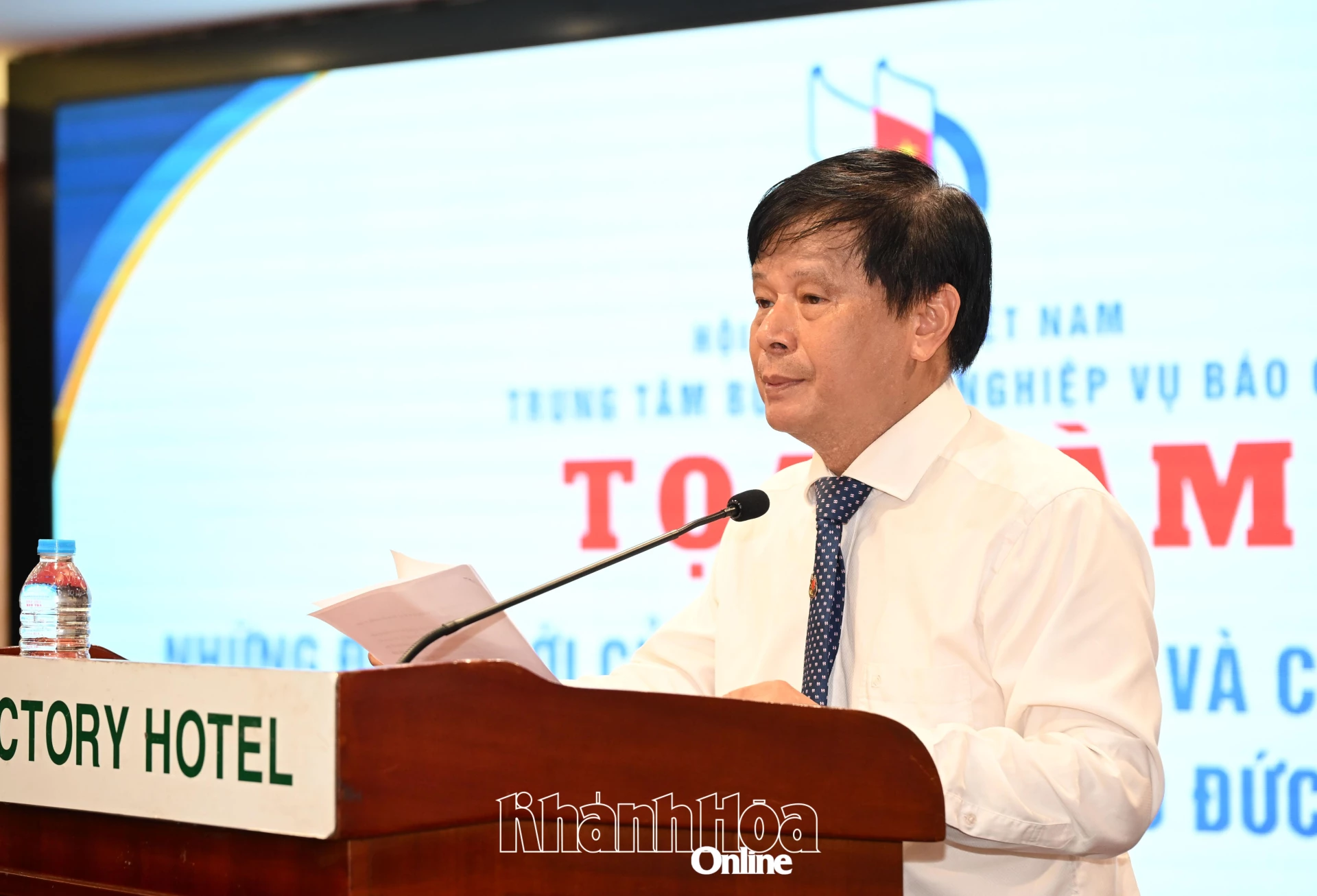Ông Trần Trọng Dũng phát biểu khai mạc. 