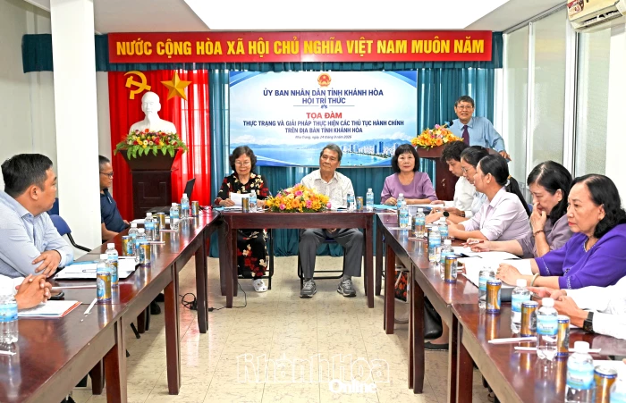 Tọa đàm đề xuất giải pháp nâng cao hiệu quả thực hiện thủ tục hành chính