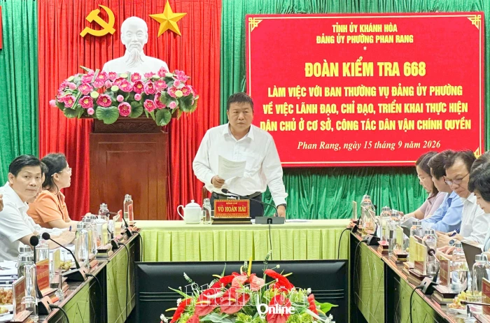 Phường Phan Rang tăng cường công tác dân vận chính quyền, thực hiện tốt dân chủ ở cơ sở