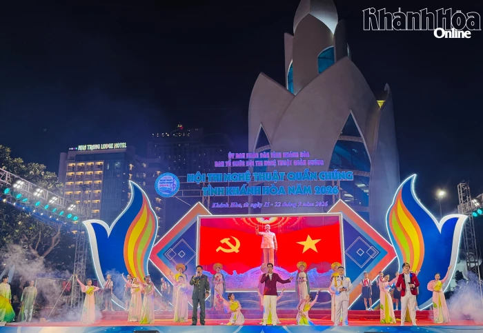 Khai mạc Hội thi Nghệ thuật quần chúng tỉnh Khánh Hòa năm 2026
