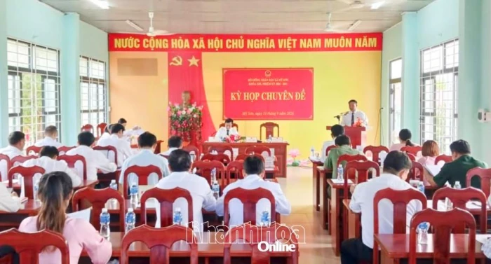 HĐND xã Mỹ Sơn thông qua các nghị quyết về phát triển kinh tế - xã hội