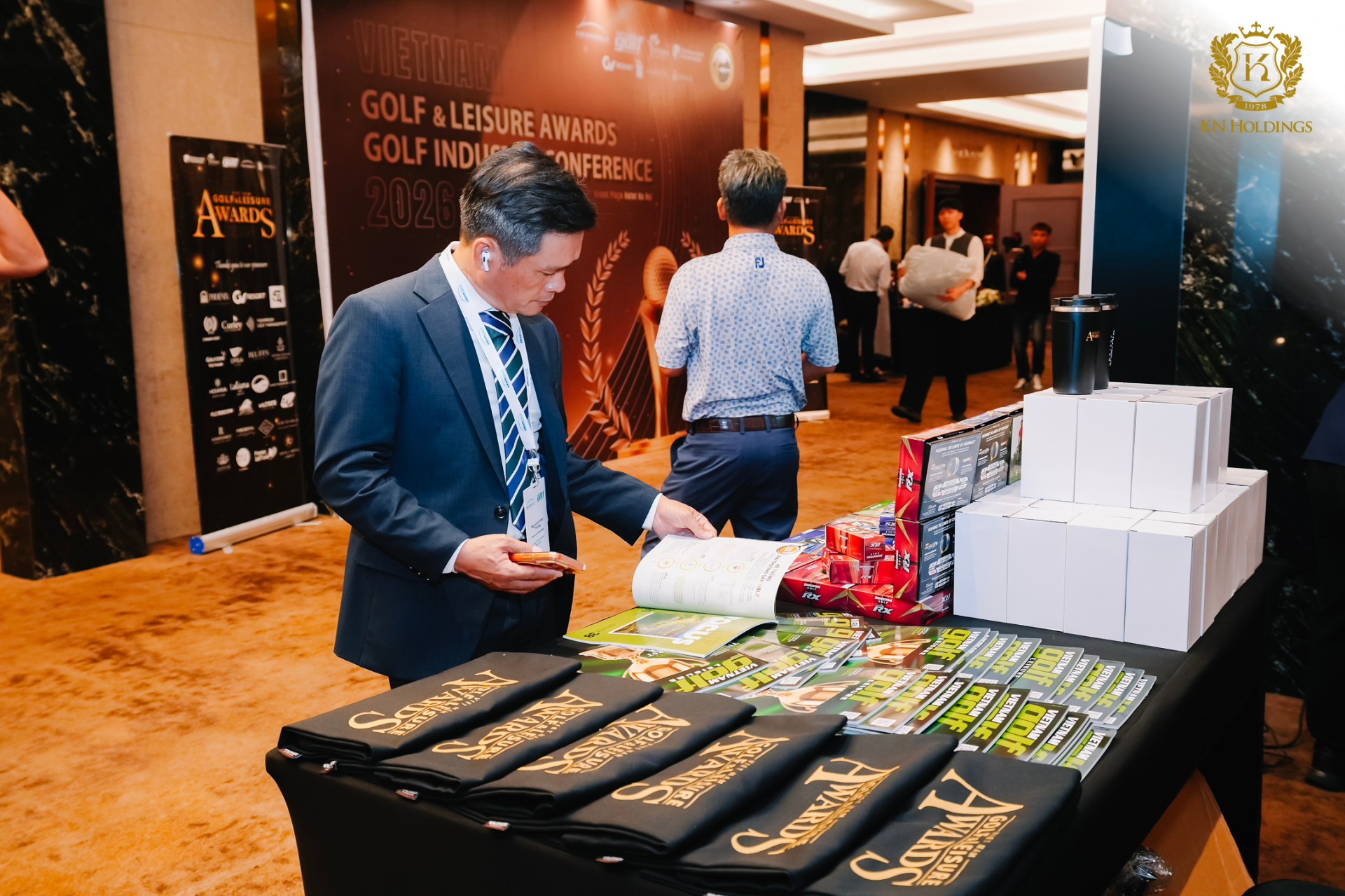 Ông Nguyễn Văn Thống - Tổng Quản lý sân Golf Long Thành tại sự kiện.