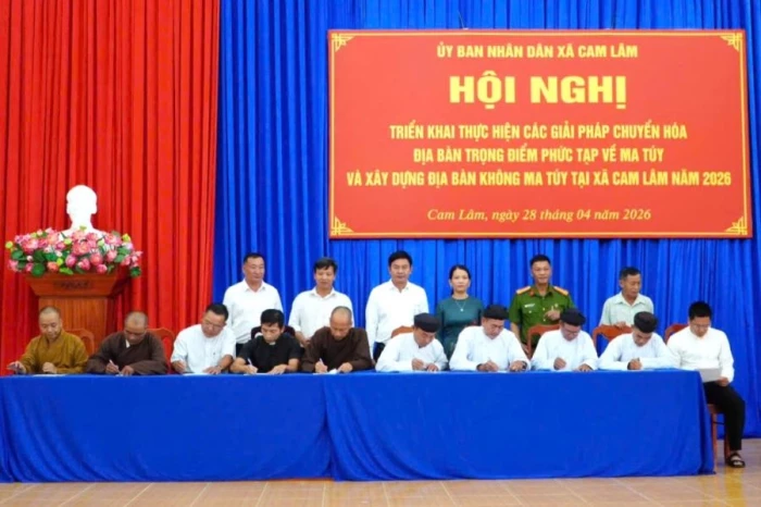 Xã Cam Lâm quyết liệt chuyển hóa địa bàn, hướng tới “xã không ma túy”