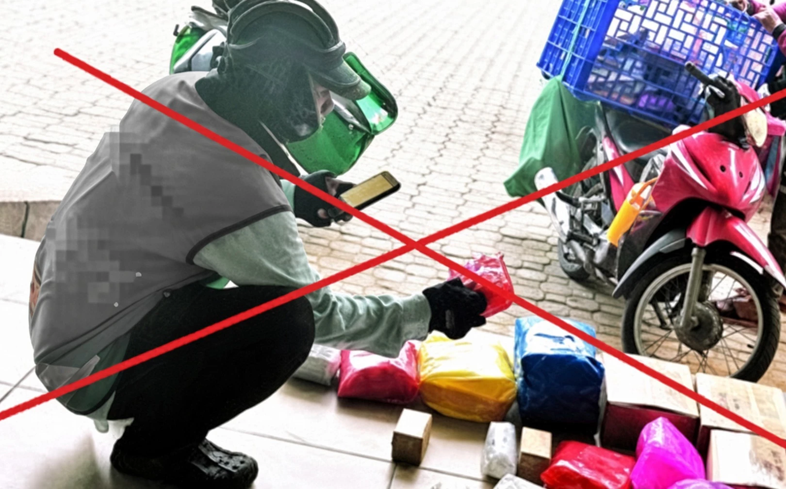 Cơ quan chức năng khuyến cáo người dân không chuyển khoản khi chưa nhận hàng, không bấm link lạ.