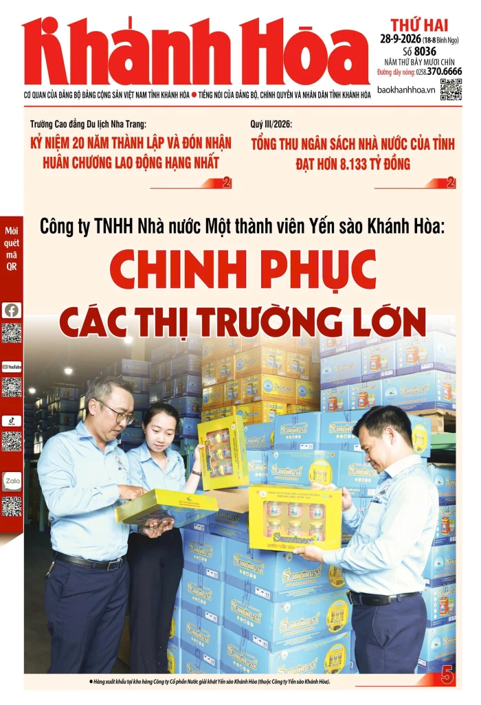 Đọc báo in số 8036 ngày 28/9/2026