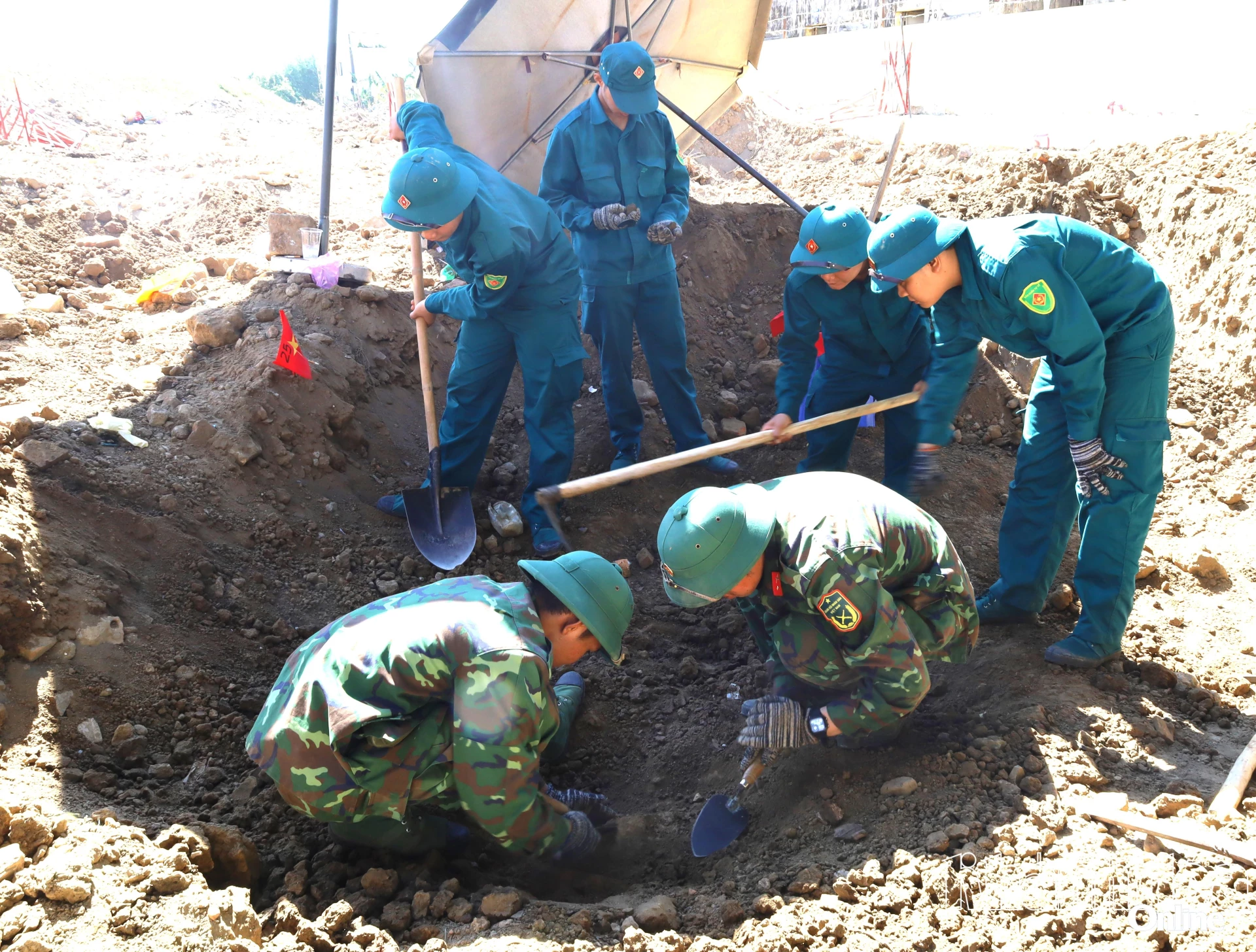 Đợt khai quật tại khu vực Nhà lao Thành Diên Khánh từ ngày 19-8 đến 4-9 đã tìm kiếm được 39 hài cốt liệt sĩ.