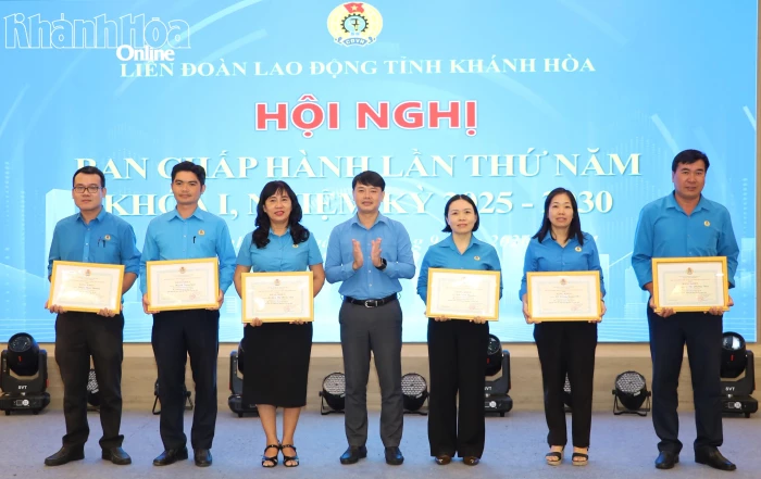 Hội nghị Ban Chấp hành Liên đoàn Lao động tỉnh lần thứ 5, nhiệm kỳ 2025 - 2030