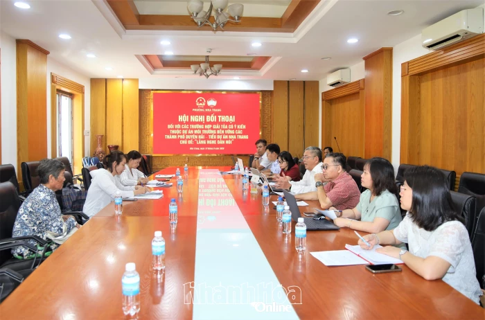 Phường Nha Trang đối thoại với người dân để thực hiện Dự án CCSEP Nha Trang