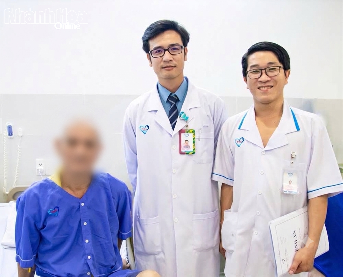 Sau điều trị sức khoẻ bệnh nhân đã ổn định.