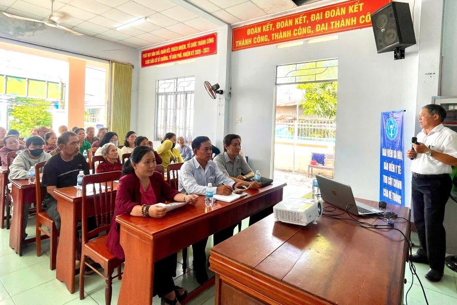 Quang cảnh hội nghị tuyên truyền.