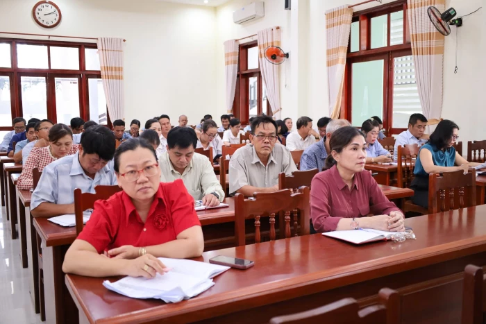 Xã Ninh Phước quán triệt, triển khai các văn bản mới của Đảng