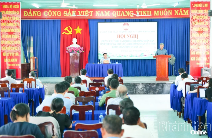 Đại biểu HĐND tỉnh tiếp xúc cử tri xã Lâm Sơn