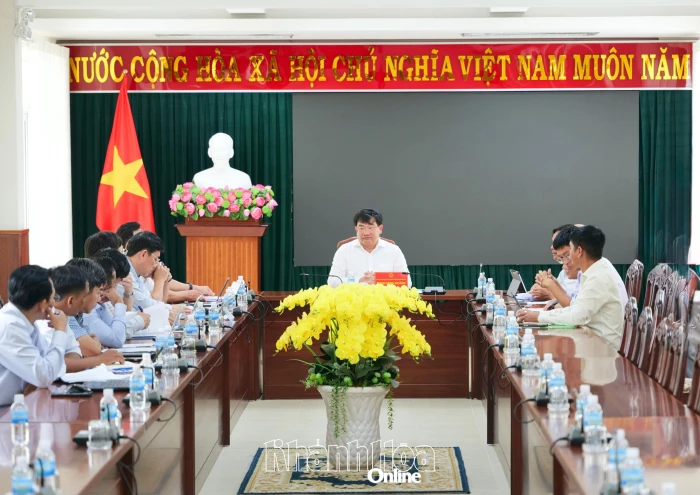 Đẩy nhanh giải phóng mặt bằng 3 dự án khu vực phía nam tỉnh