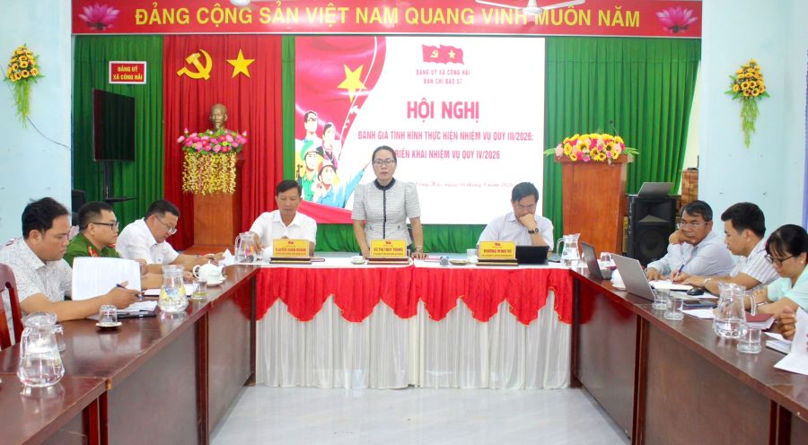 Quang cảnh hội nghị.