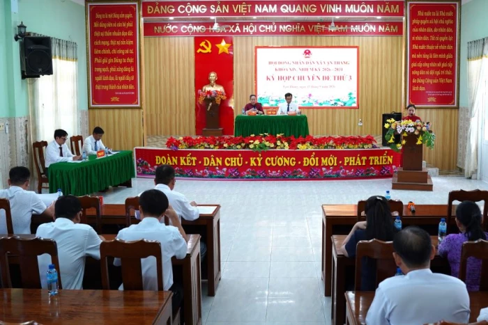 HĐND xã Vạn Thắng tổ chức Kỳ họp chuyên đề thứ 3