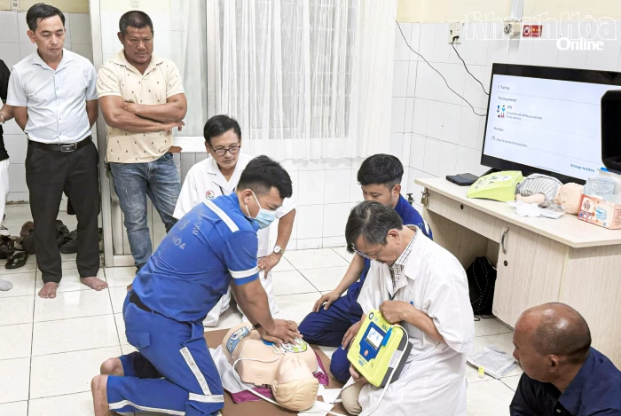 Xây dựng mạng lưới cấp cứu ngoại viện tại cộng đồng