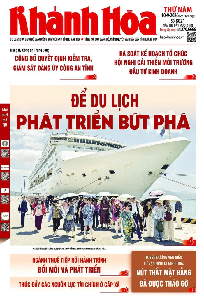 Đọc báo in số 8021 ngày 10/9/2026