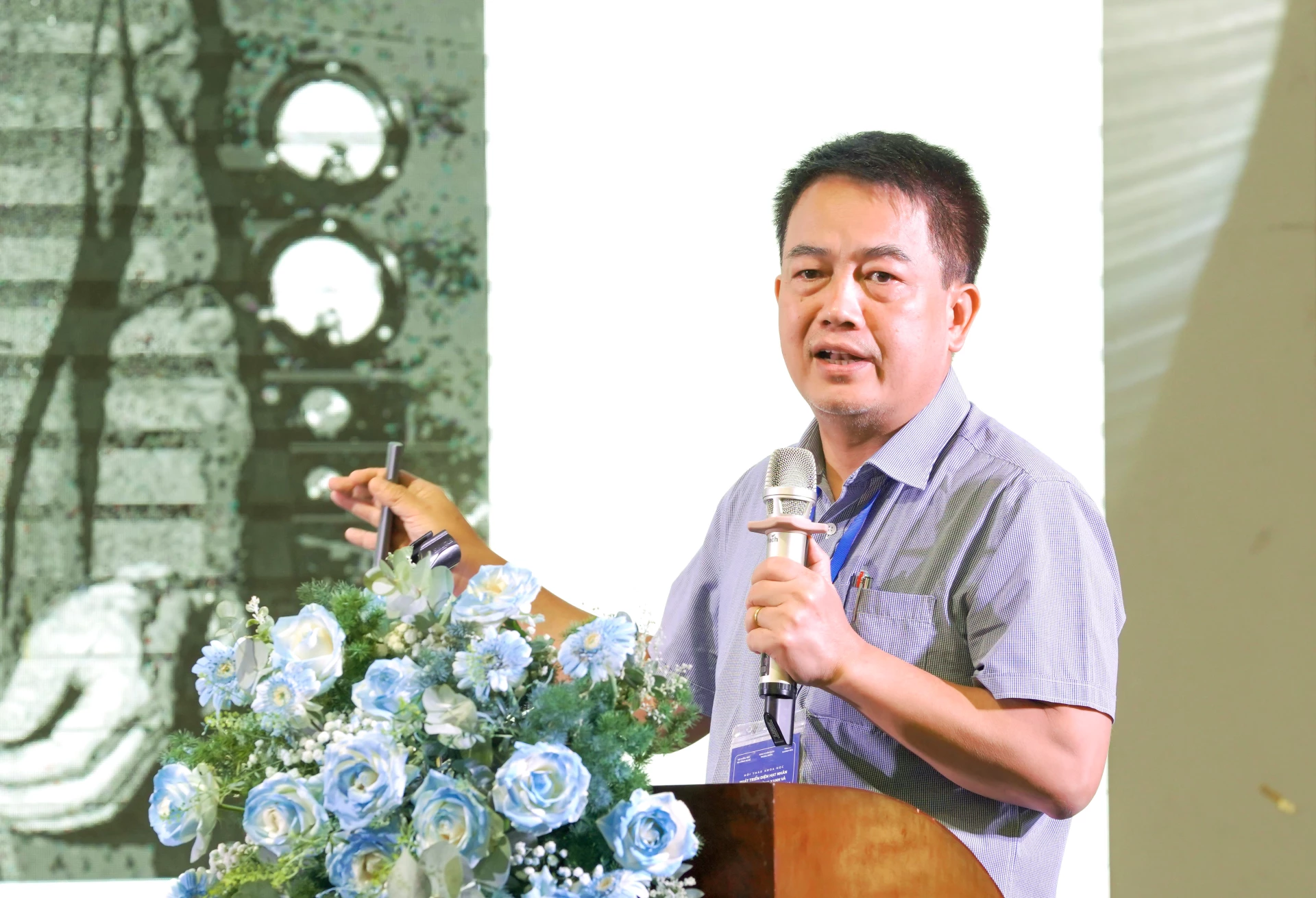 TS. Trần Chí Thành - Viện trưởng Viện Năng lượng nguyên tử Việt Nam.