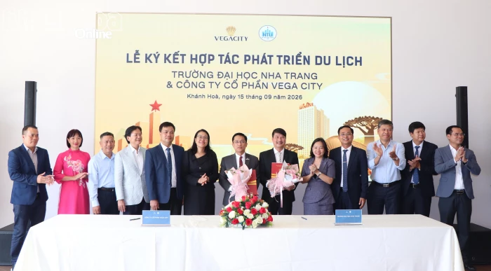 Công ty Cổ phần Vega City và Trường Đại học Nha Trang ký kết hợp tác phát triển du lịch
