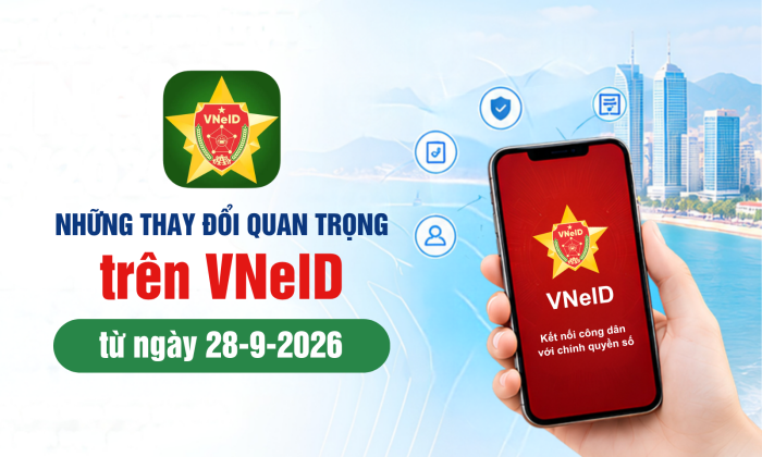 [Infographic] Những thay đổi quan trọng trên VNelD từ ngày 28-9-2026