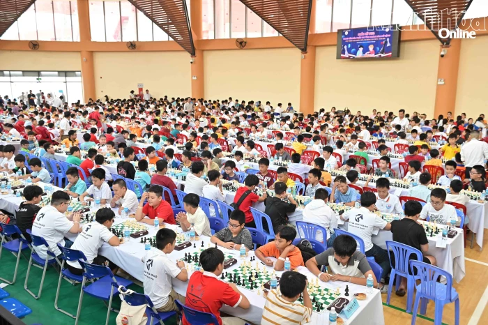 Hơn 740 thí sinh tham gia giải cờ vua Cung Văn hóa Thiếu nhi tỉnh mở rộng lần thứ I