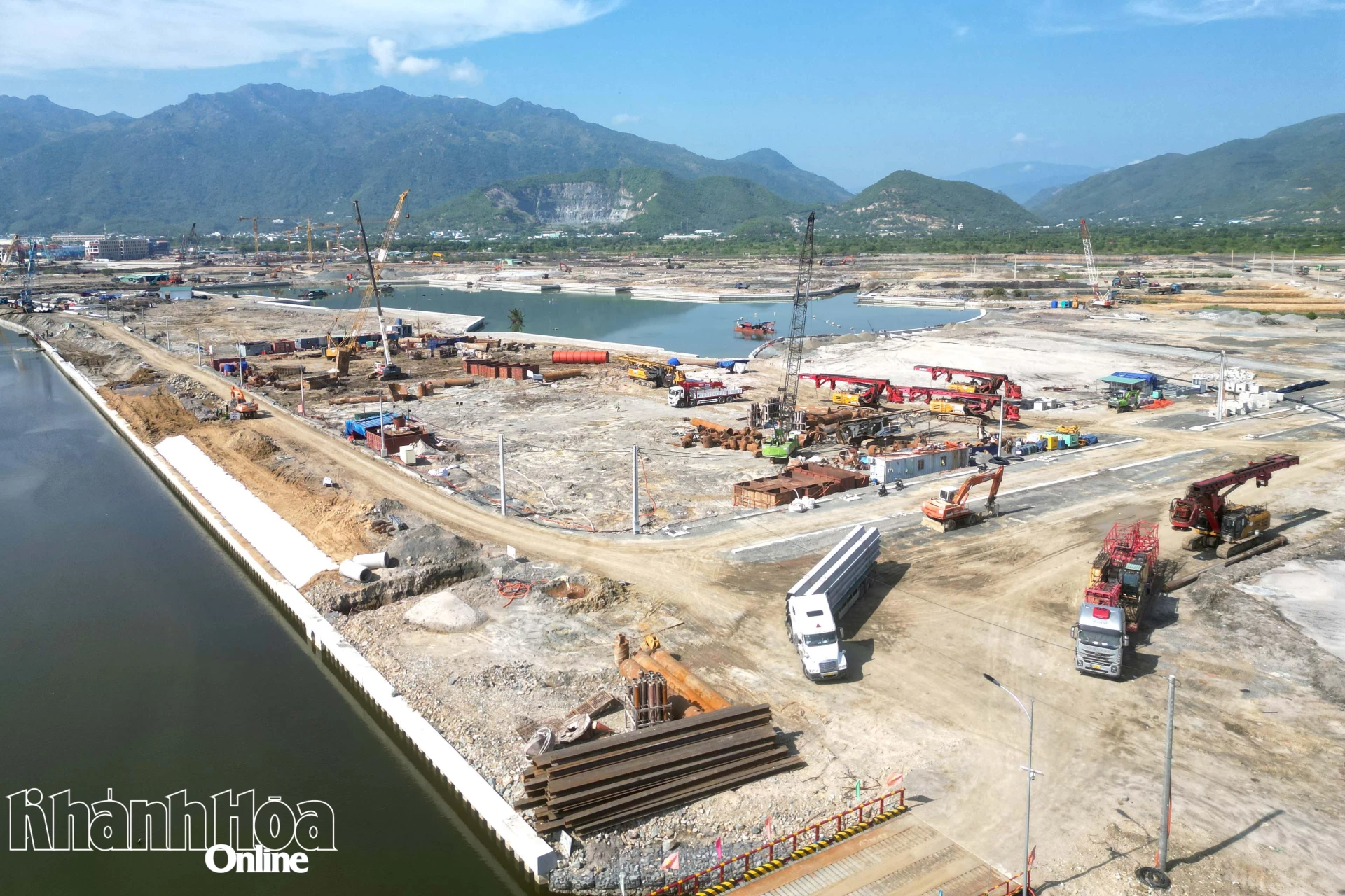 Nhiều diện tích của Dự án Khu đô thị hỗn hợp thành phố Nha Trang đã được địa phương bàn giao cho chủ đầu tư.