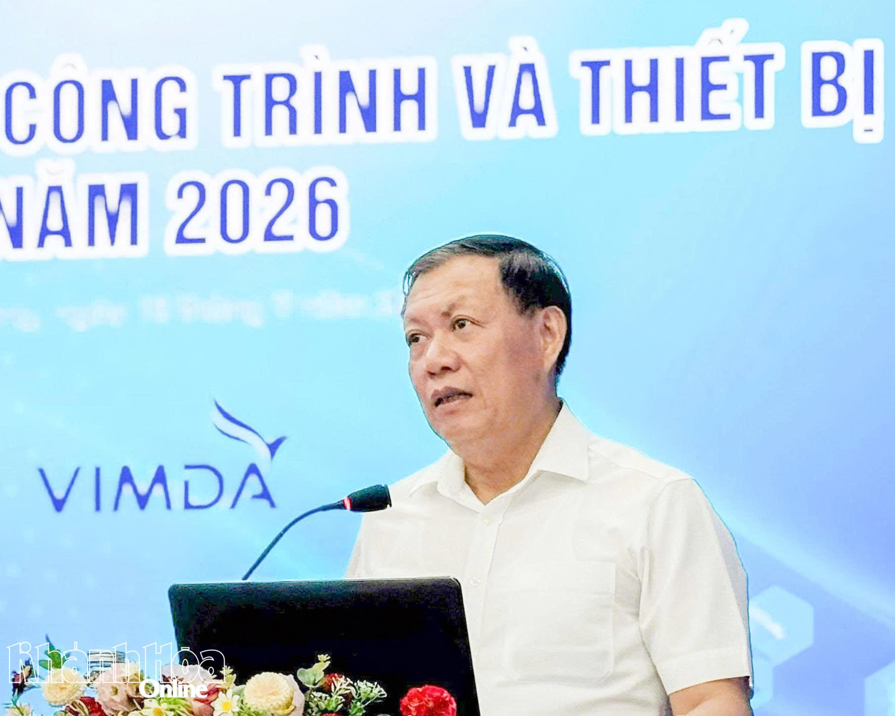 Thứ trưởng Bộ Y tế Đỗ Xuân Tuyên phát biểu khai mạc hội nghị.