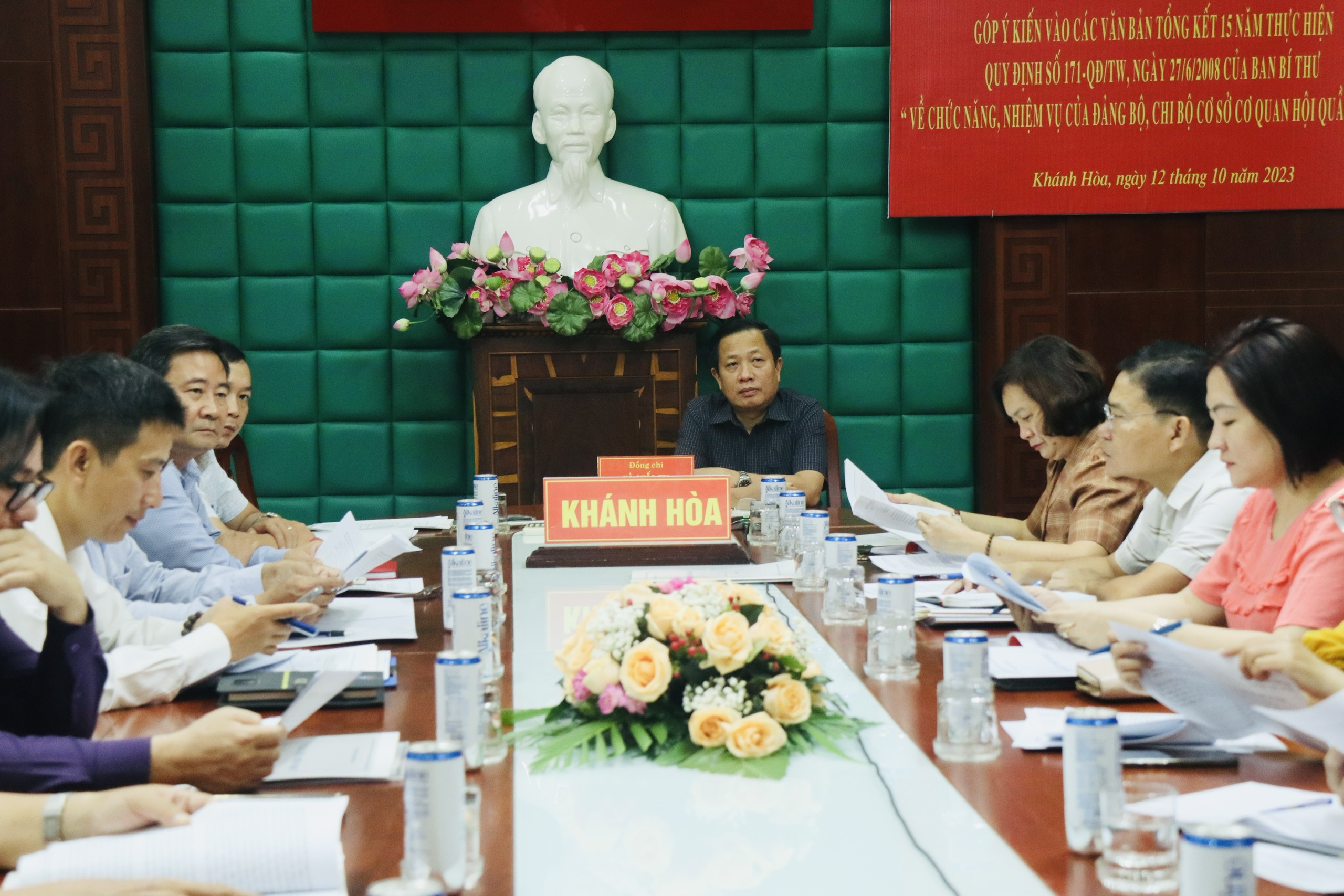 Hội nghị trực tuyến lấy ý kiến góp ý Quy định 171 của Ban Bí thư