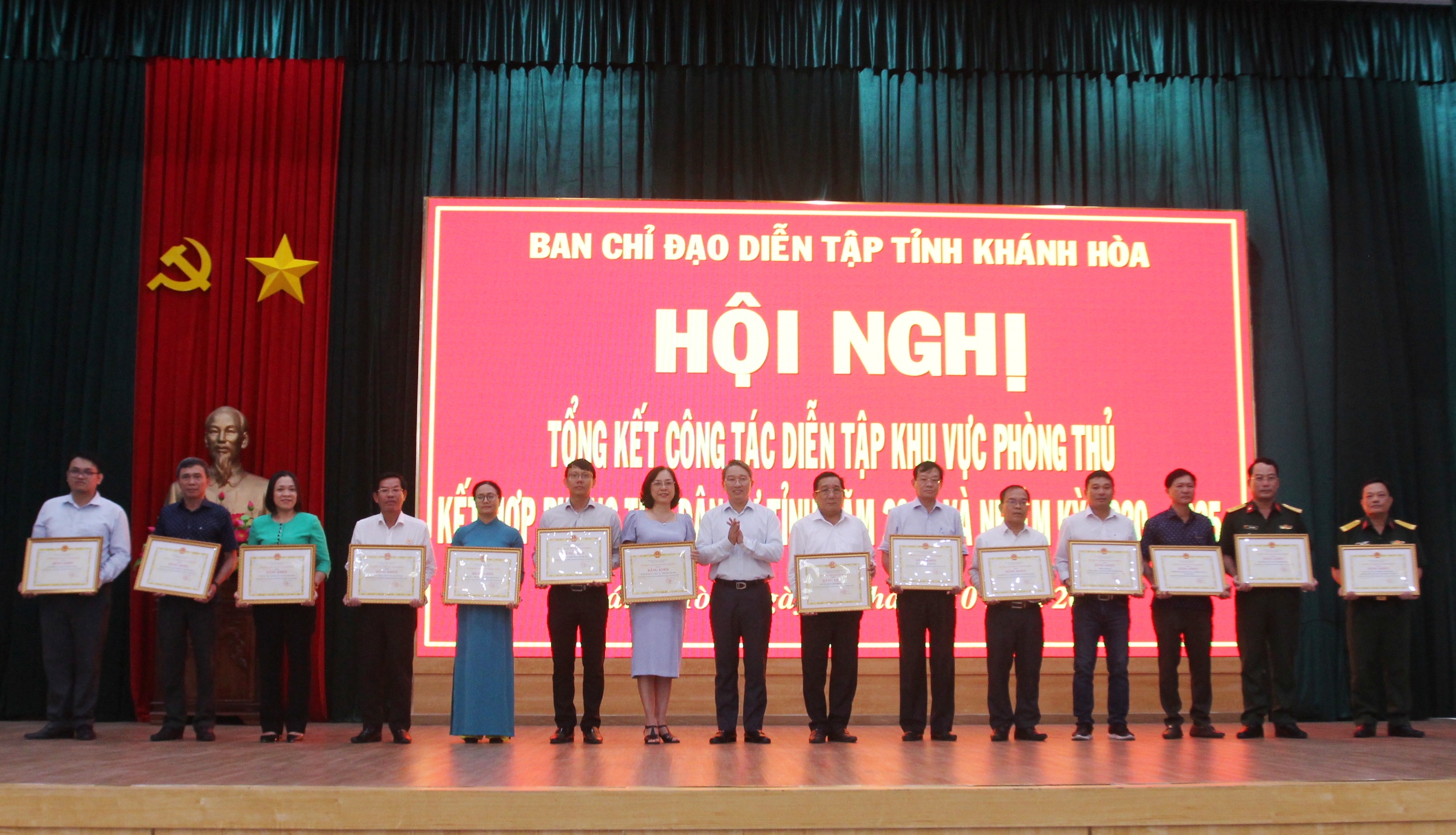 Khánh Hòa tổng kết công tác diễn tập khu vực phòng thủ năm 2023 và nhiệm kỳ 2020 - 2025