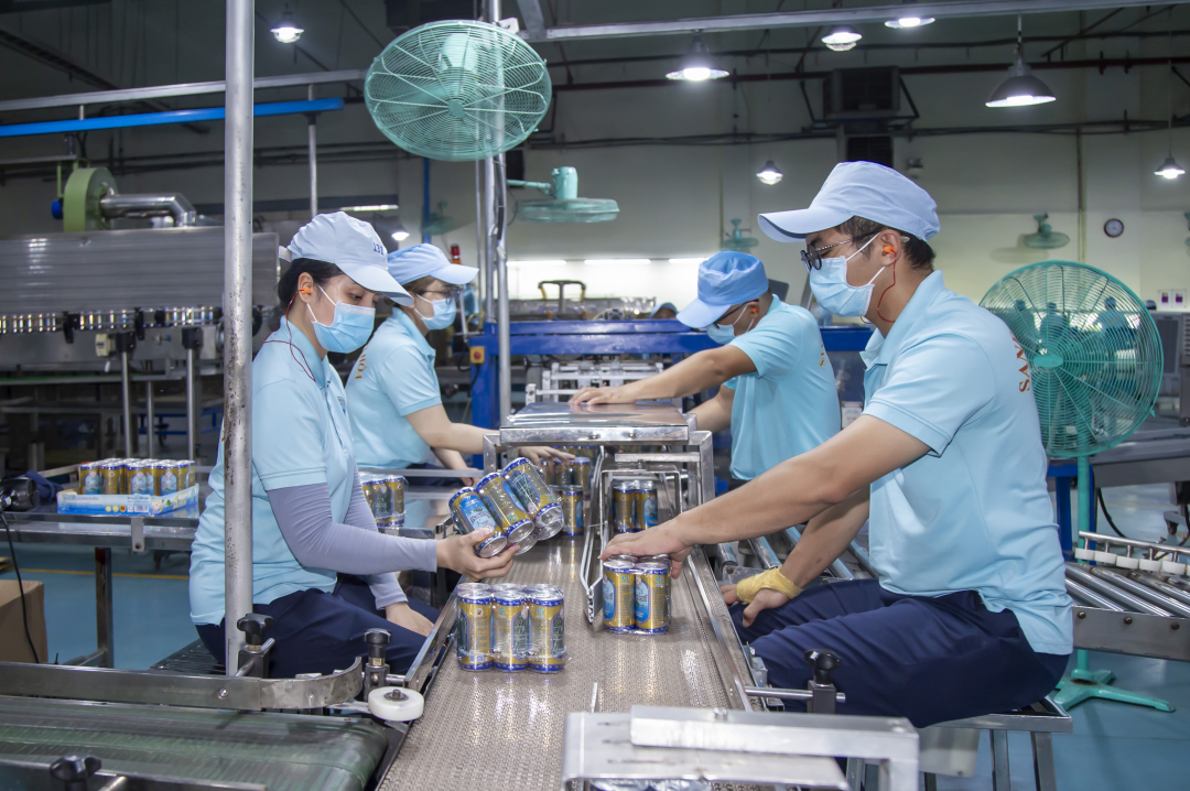 Production at Sanest Khanh Hoa Joint Stock Company