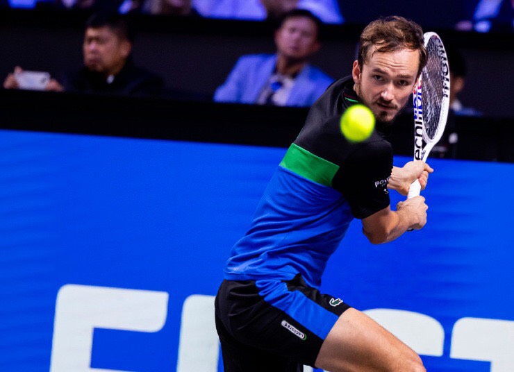 Medvedev đương kim vô địch và là hạt giống số một của Vienna Open thể hiện sức mạnh vượt trội