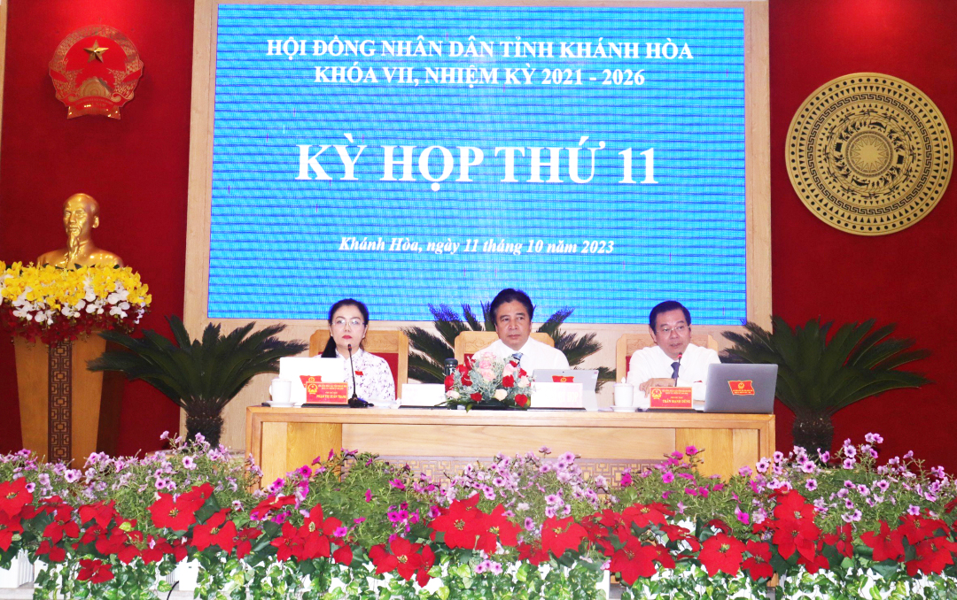 Kỳ họp thứ 11 HĐND tỉnh Khánh Hòa khóa VII, nhiệm kỳ 2021-2026
