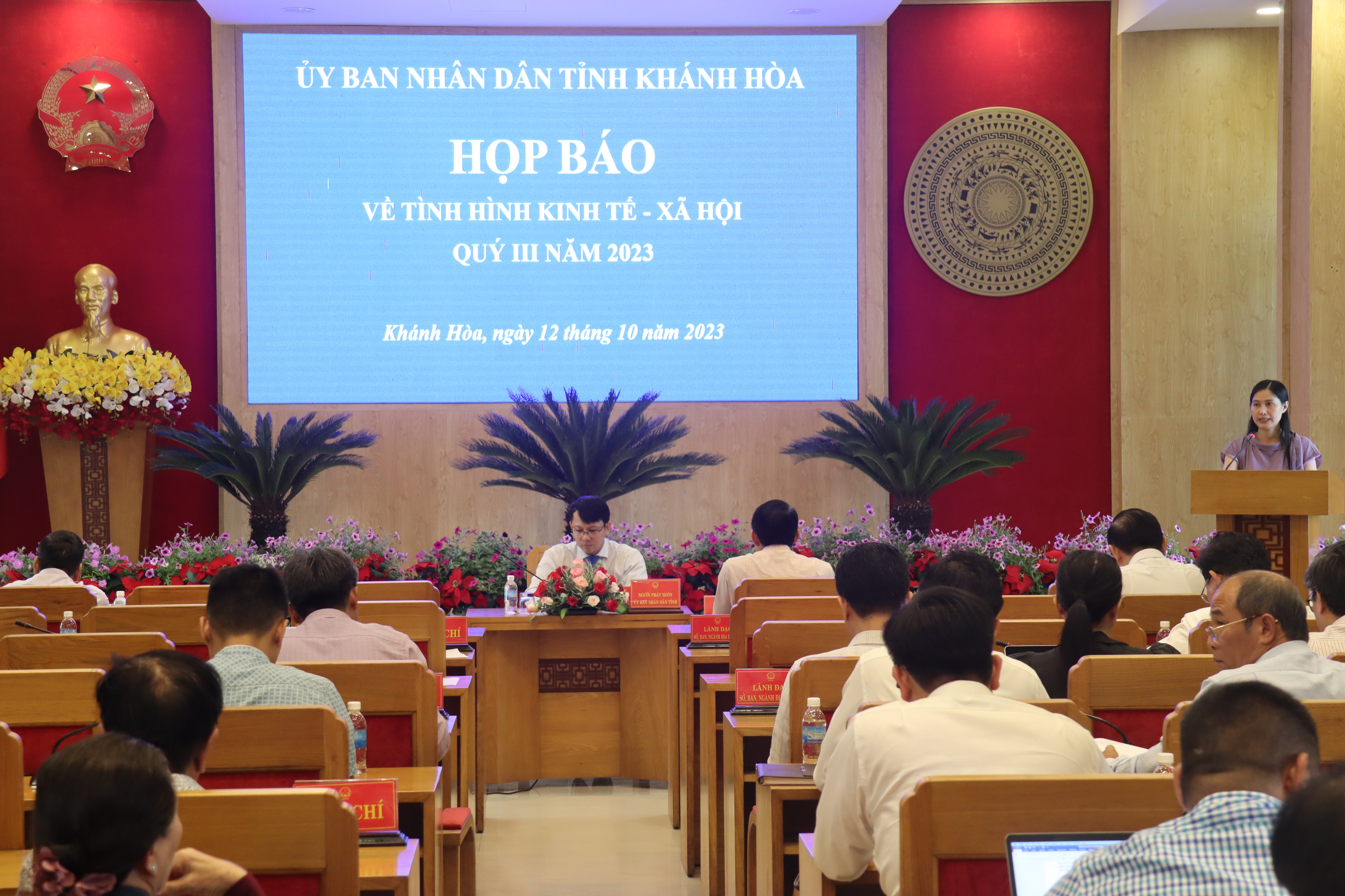 UBND tỉnh Khánh Hòa:: Họp báo về tình hình kinh tế - xã hội quý III-2023