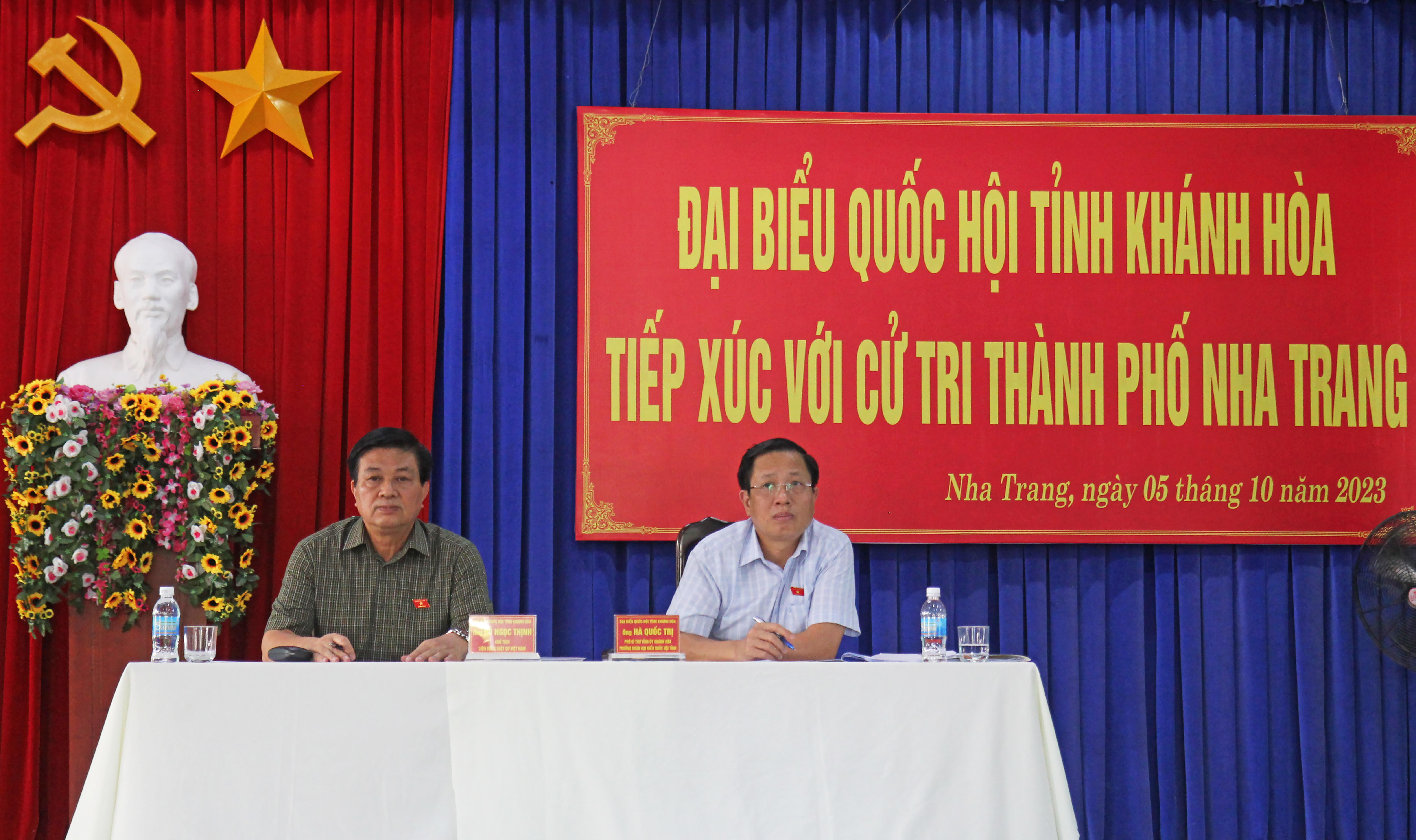 Đại biểu Quốc hội tỉnh Khánh Hòa:: Tiếp xúc cử tri 19 xã, phường của TP. Nha Trang