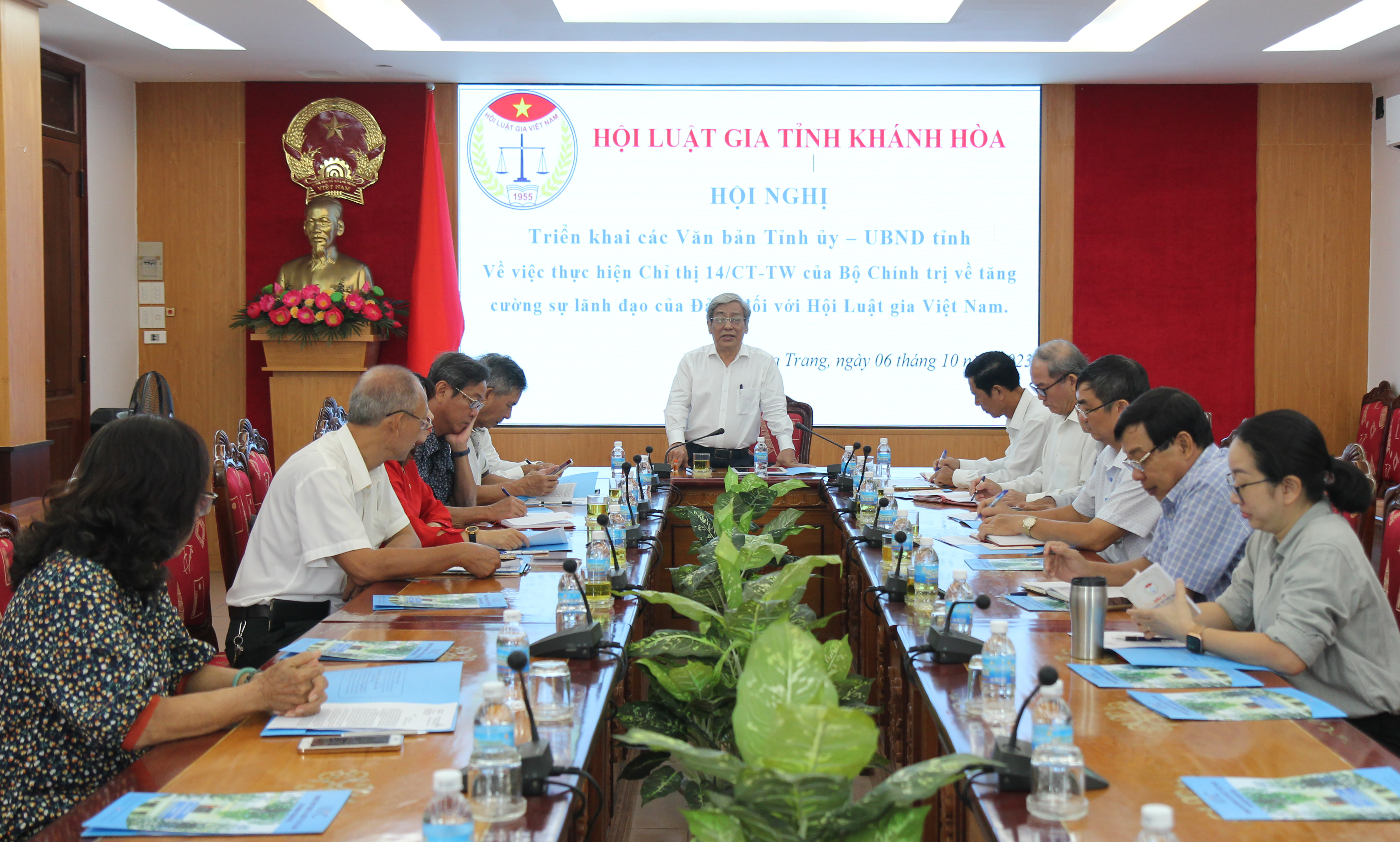 Tiếp tục tăng cường sự lãnh đạo của Đảng đối với hội luật gia