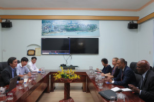 Đoàn đại biểu của UNCTAD thăm, làm việc với Trường Đại học Nha Trang