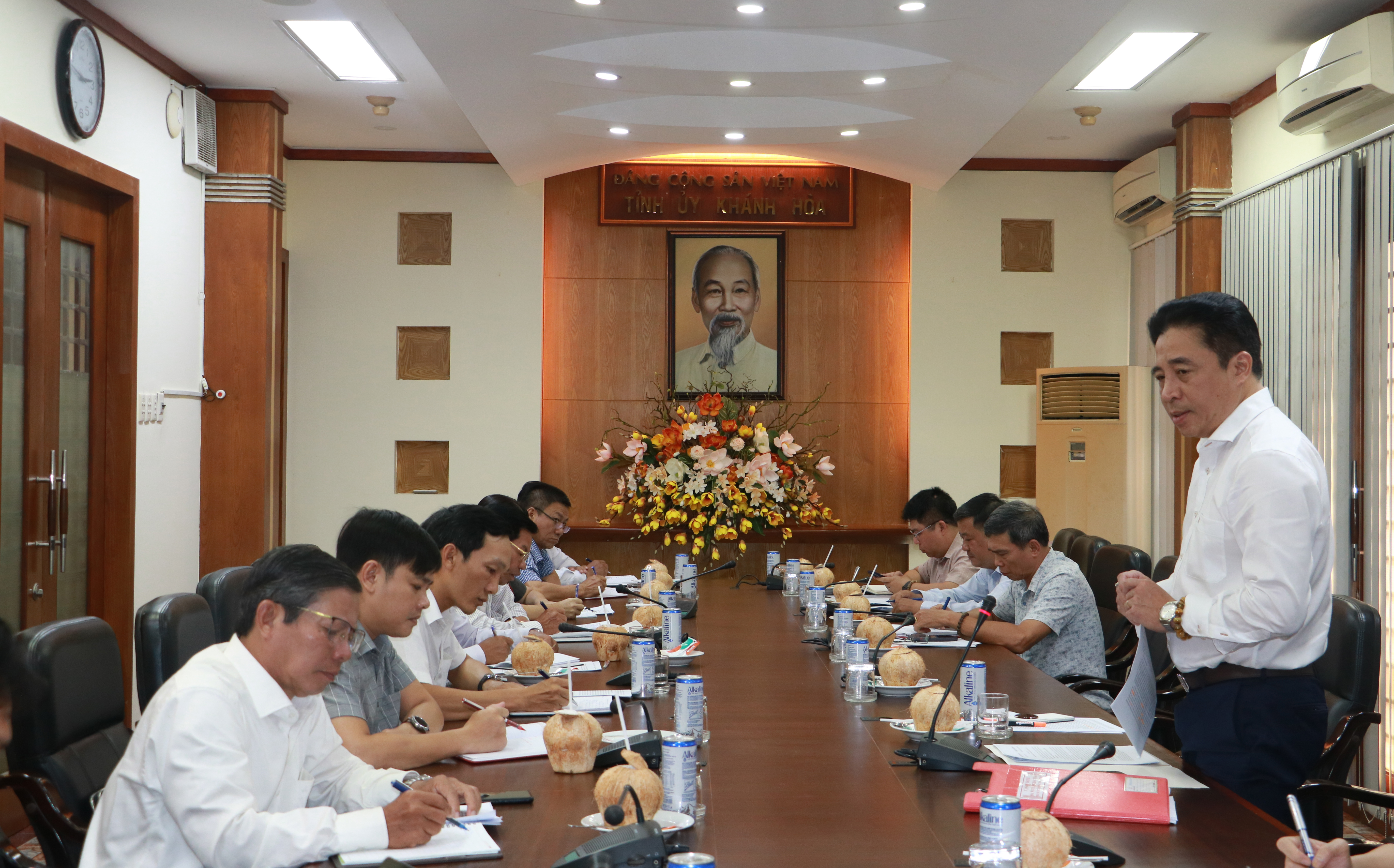 Thường trực Tỉnh ủy Khánh Hòa: Giao ban với Mặt trận và các tổ chức chính trị - xã hội quý III