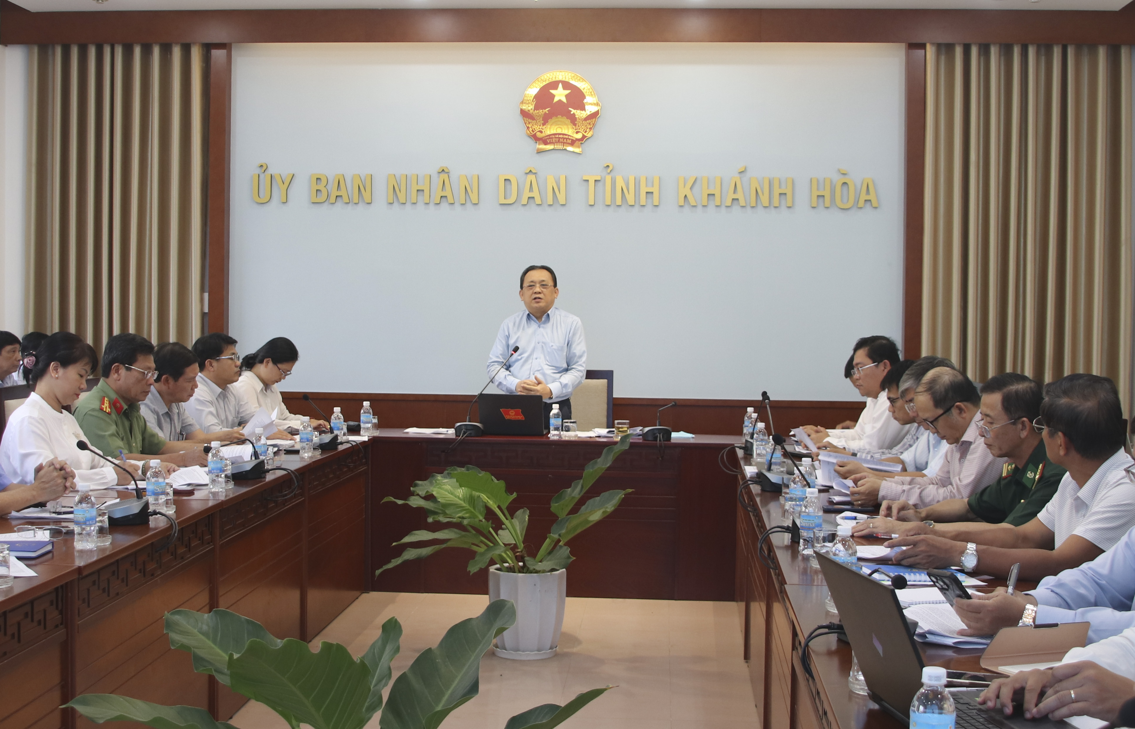 Ônh Lê Hữu Hoàng - Phó Chủ tịch Thường trực UBND tỉnh Khánh Hòa:: Yêu cầu khẩn trương, quyết liệt giải ngân vốn đầu tư công