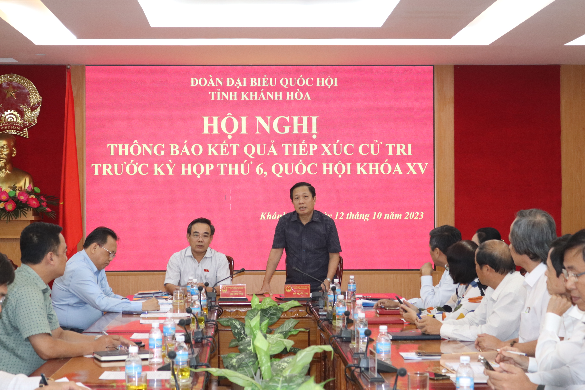 Đoàn Đại biểu Quốc hội tỉnh Khánh Hòa:: Thông báo kết quả tiếp xúc cử tri trước Kỳ họp thứ 6, Quốc hội khóa XV