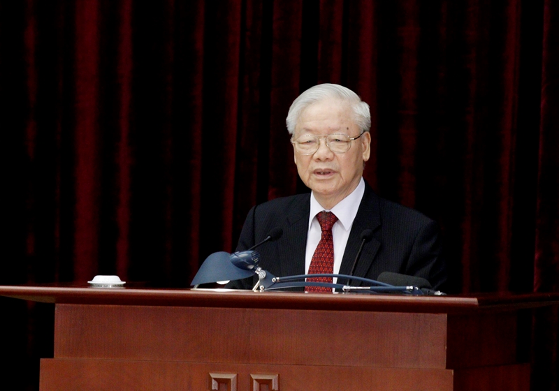 Phát biểu của Tổng Bí thư Nguyễn Phú Trọng bế mạc Hội nghị lần thứ 8 Ban Chấp hành Trung ương Đảng khóa XIII