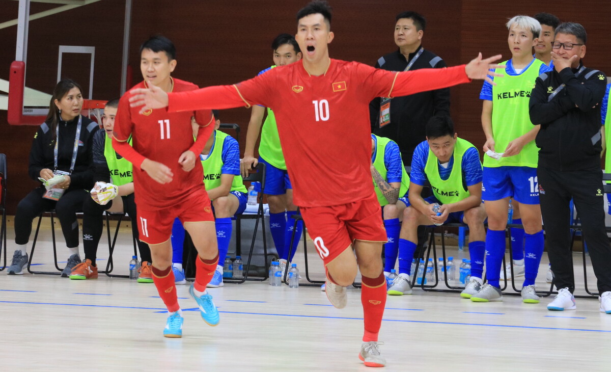 Tuyển futsal Việt Nam sớm đoạt vé vào Vòng chung kết futsal châu Á 2024