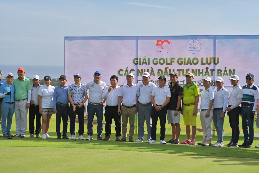 30 golfer tranh tài Giải golf giao lưu các nhà đầu tư Nhật Bản
