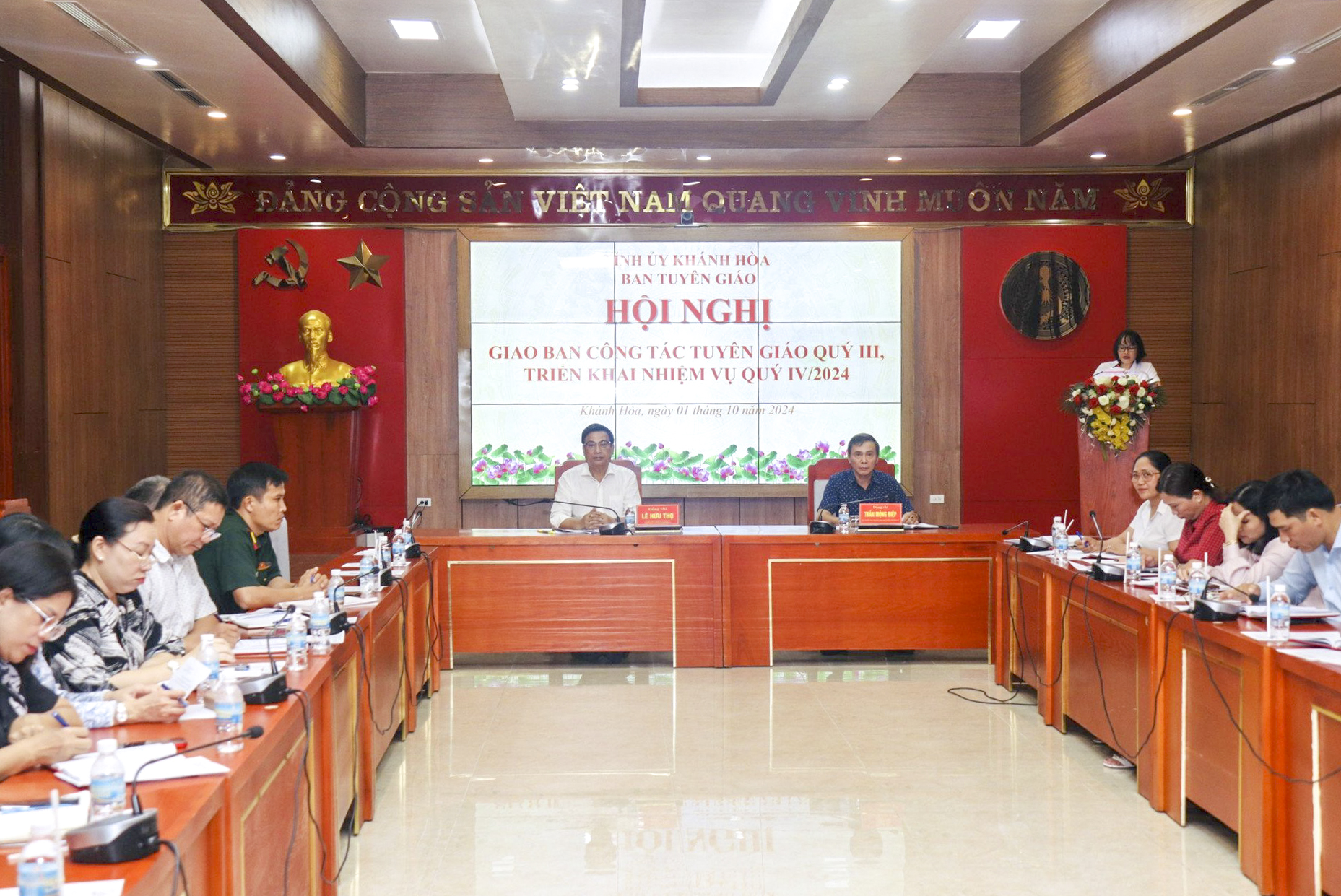 Ban Tuyên giáo Tỉnh ủy triển khai nhiệm vụ quý IV năm 2024