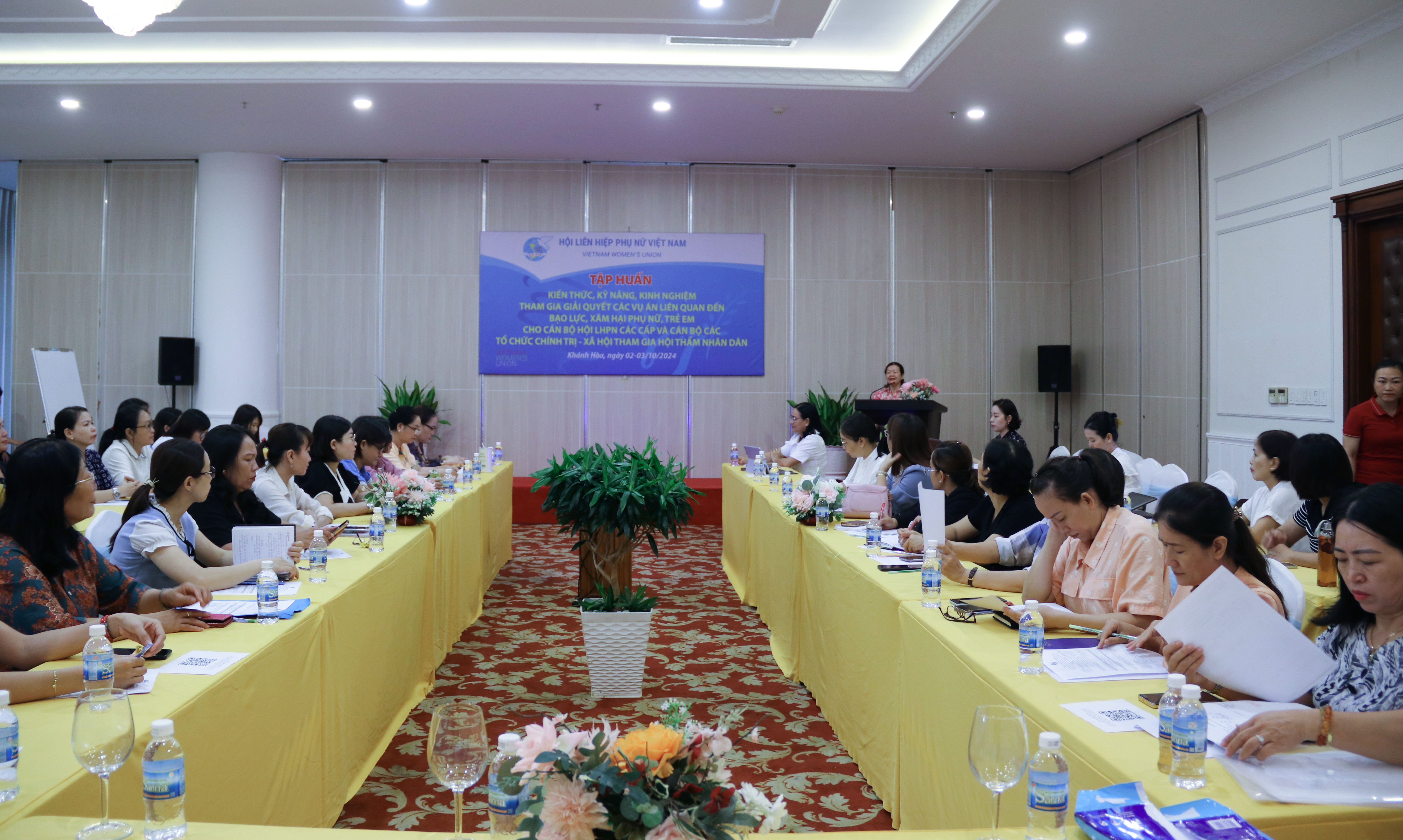 Tập huấn kỹ năng giải quyết các vụ án liên quan đến bạo lực, xâm hại phụ nữ và trẻ em